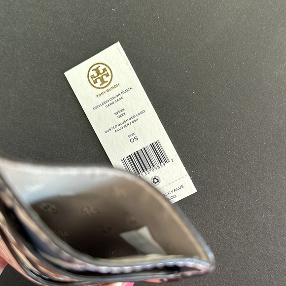 Tory Burch Geo Color Block Card Case - Picture 4 of 7